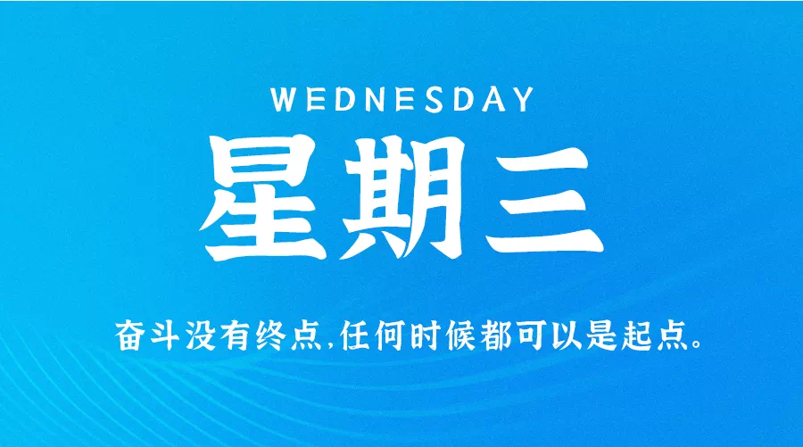 1月6日 星期三 在这里每天60秒读懂世界!